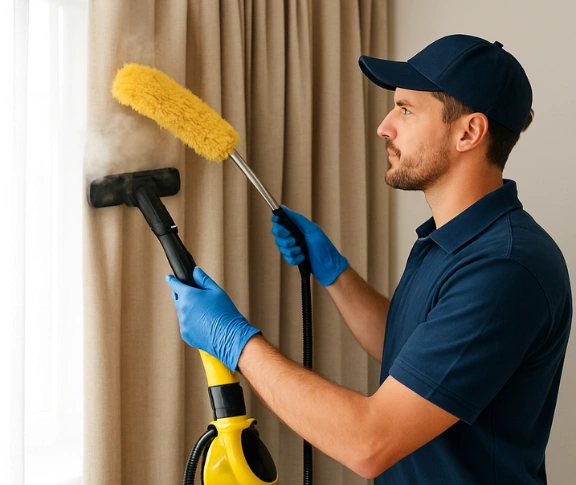 Trusted blind cleaning technician Matty Curtain Cleaning woonona-nsw QLD