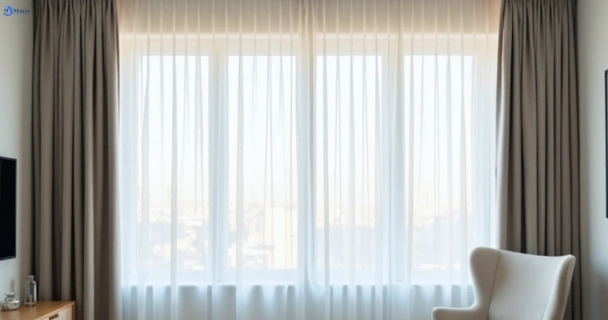 Restored vibrant drapes in woonona-nsw QLD after Matty Curtain Cleaning
